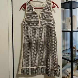 Madewell embroidered shift dress